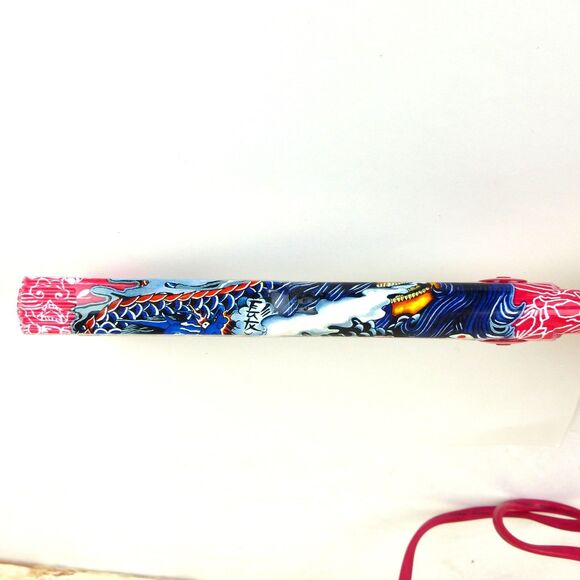 HerStyler Mini Tattoo Flat Iron Red Ceramic Hair Straightener Dual Voltage Y2K - Picture 3 of 13